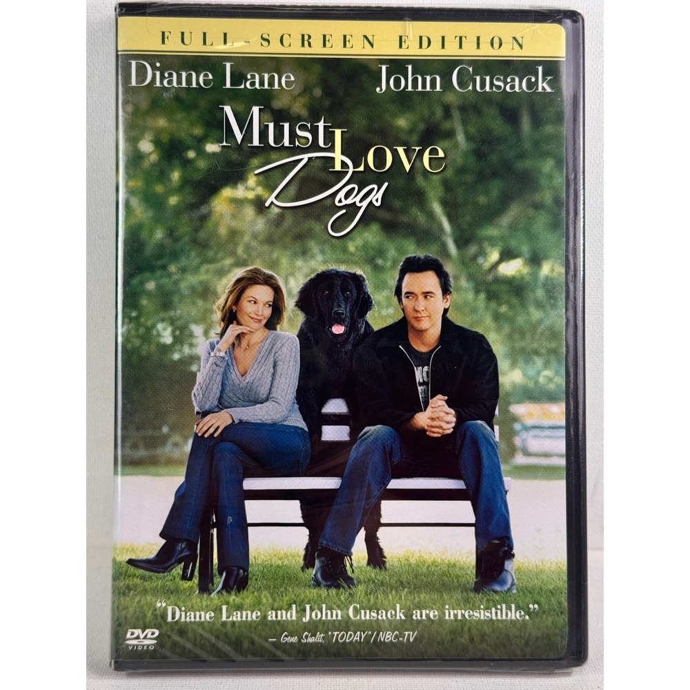 Must Love Dogs Full Screen Edition‎ DVD Diane Lane John Cusack Romantic Comedy